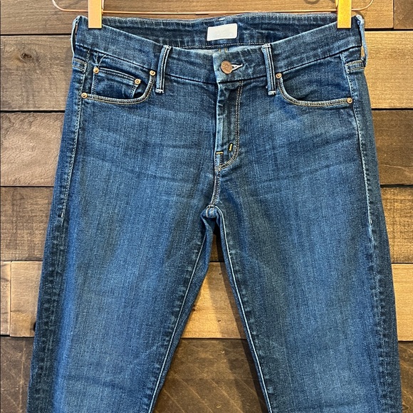 MOTHER Denim Women's The Looker Skinny Jeans in Flowers From the Storm Size 27 - Picture 3 of 9